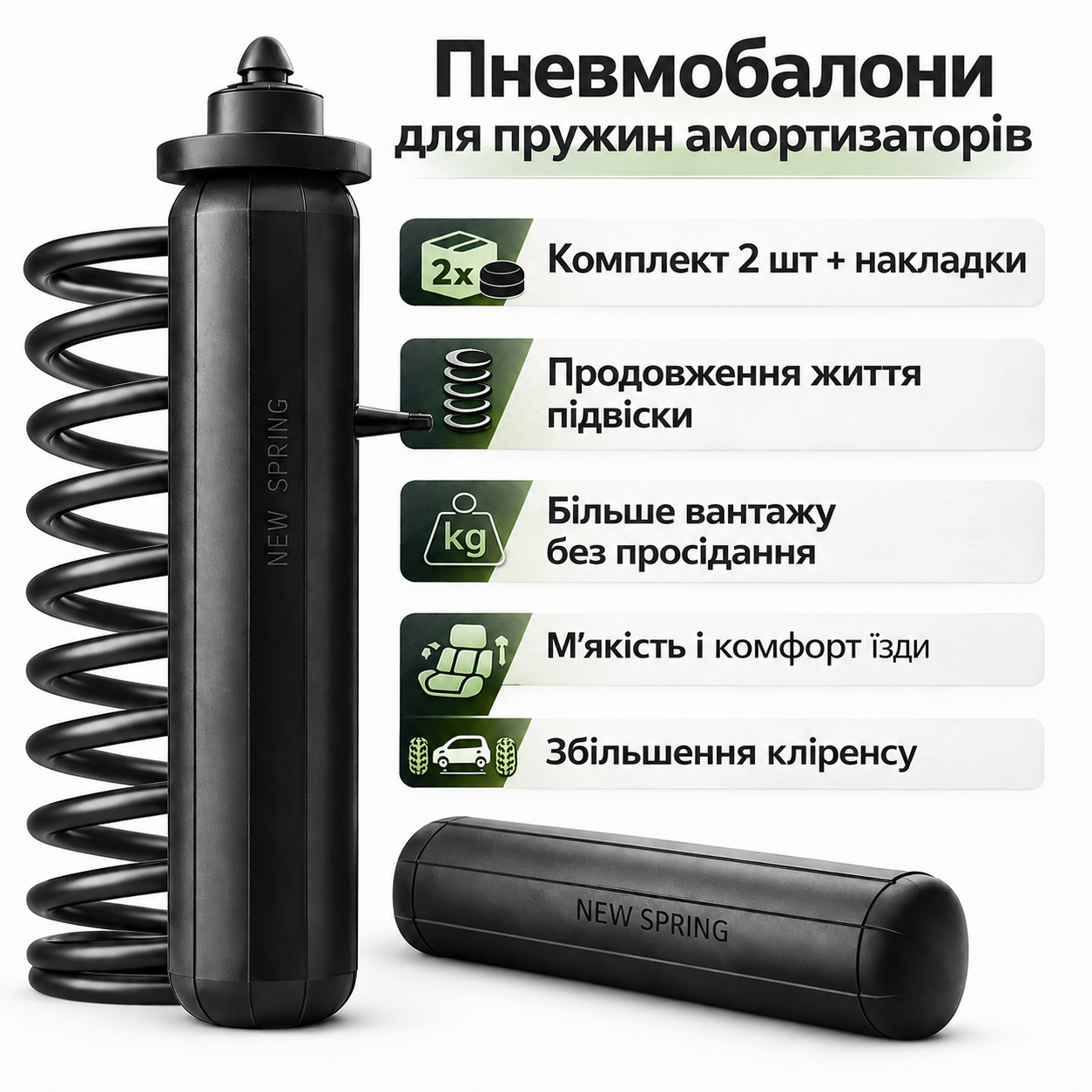 Комплект пневмобалонів